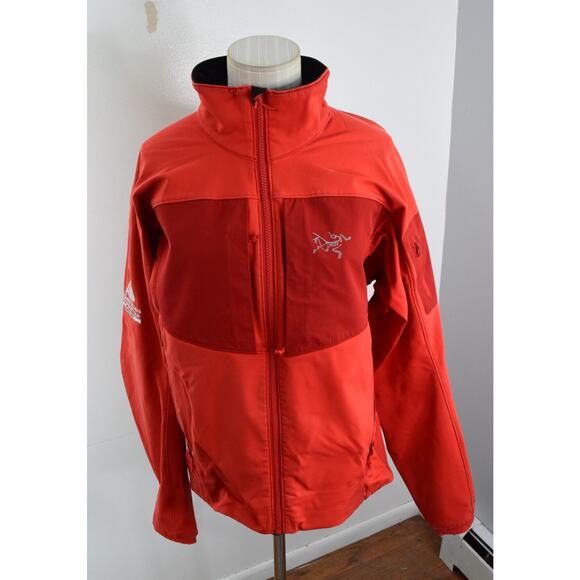 Arc'teryx Other - Arcteryx Gamma MX Softshell Full Zip Jacket Men’s Size Medium Red LOGO